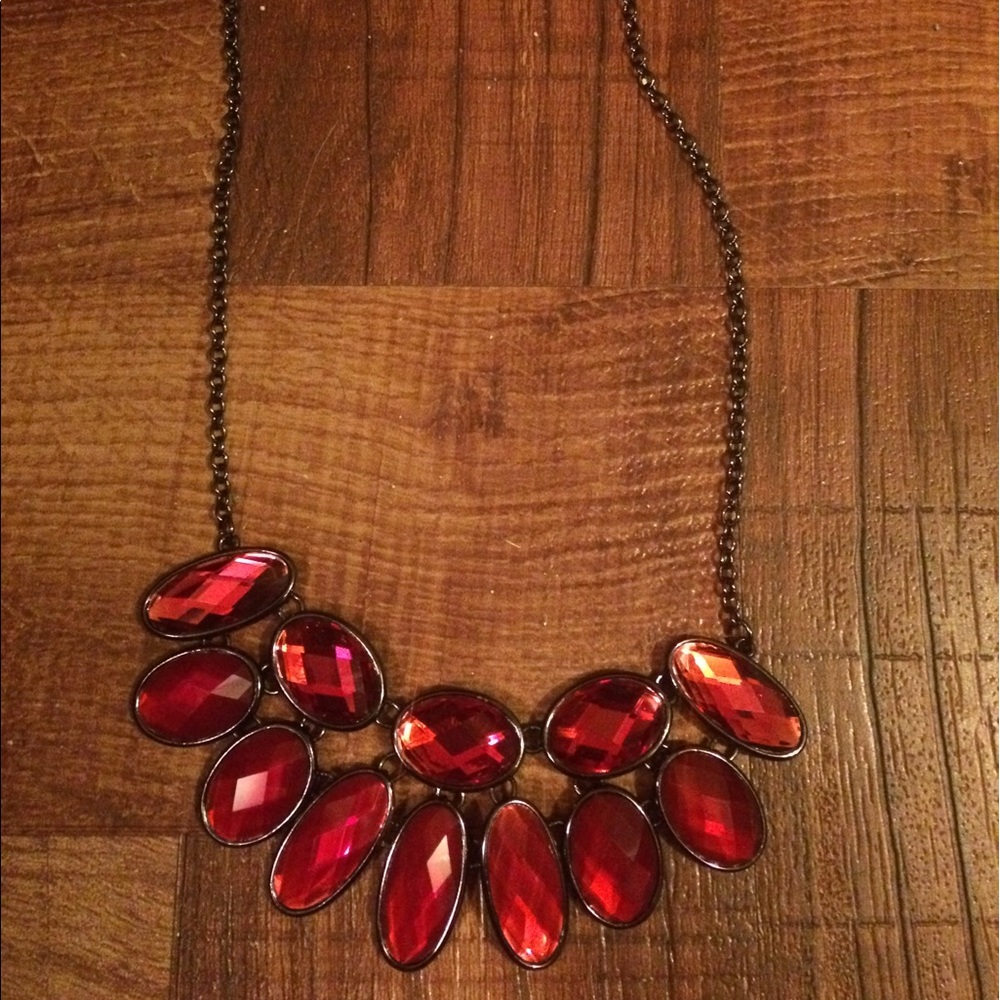 Red necklace