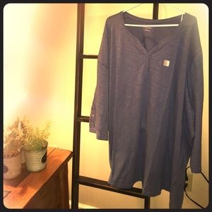 4X Catherine's Three Quarter Sleeve Shirt