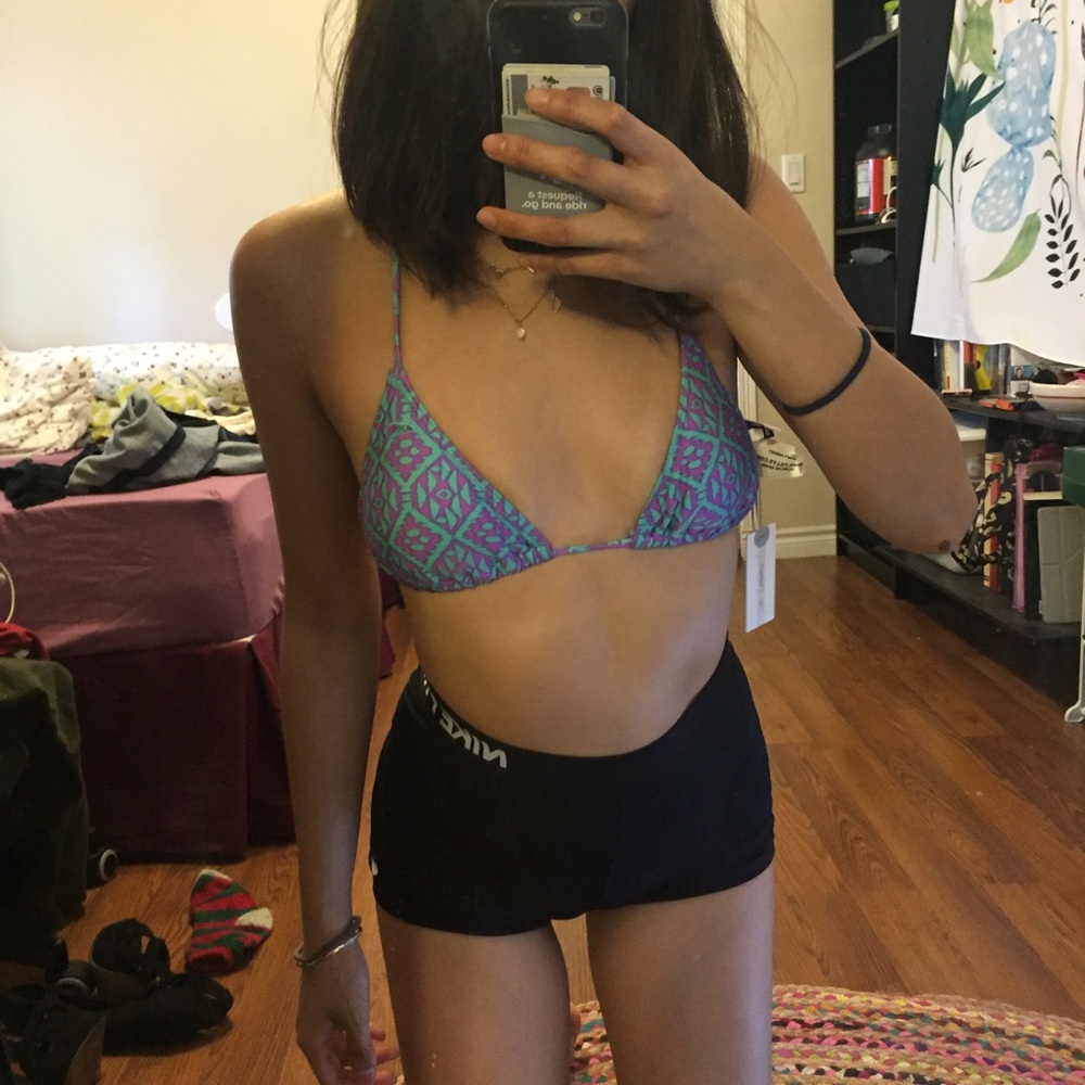 NWT bikini top with padding