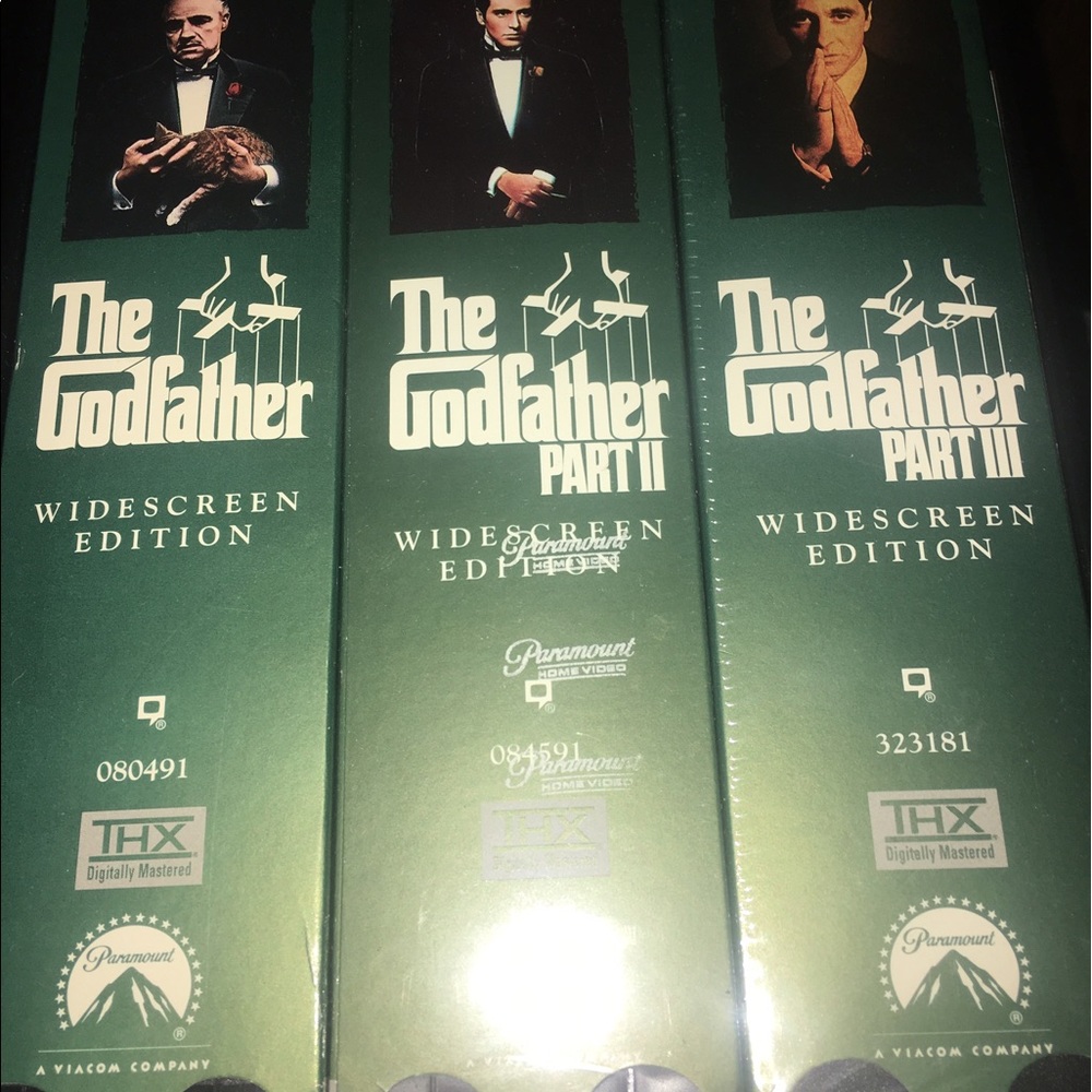 Godfather VHS box set