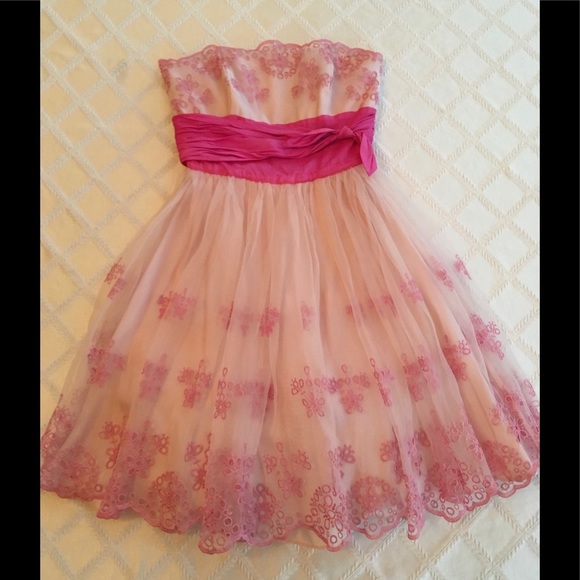 Betsey Johnson pink tulle dress - Picture 1 of 3