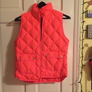peach vest