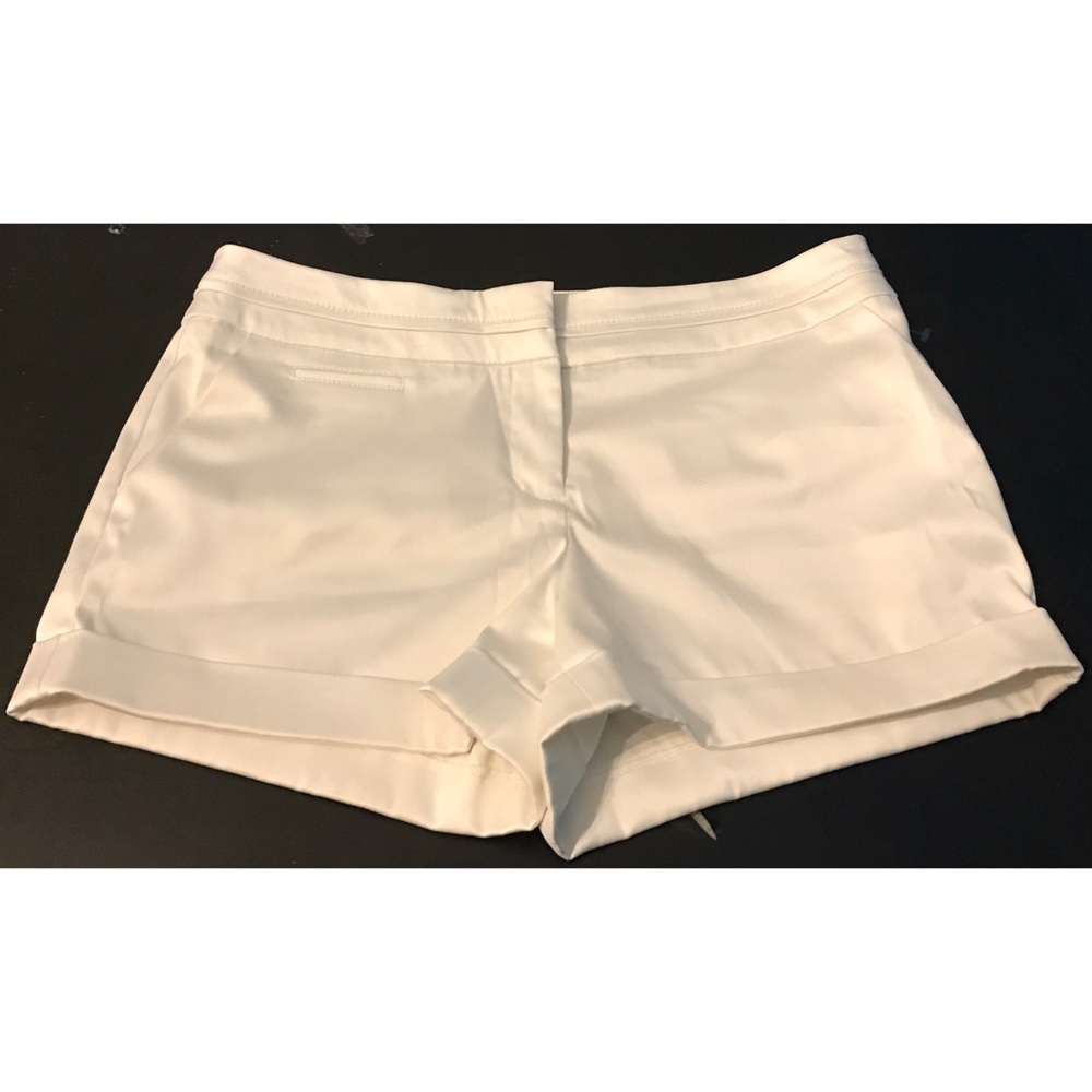 White Satin Express shorts