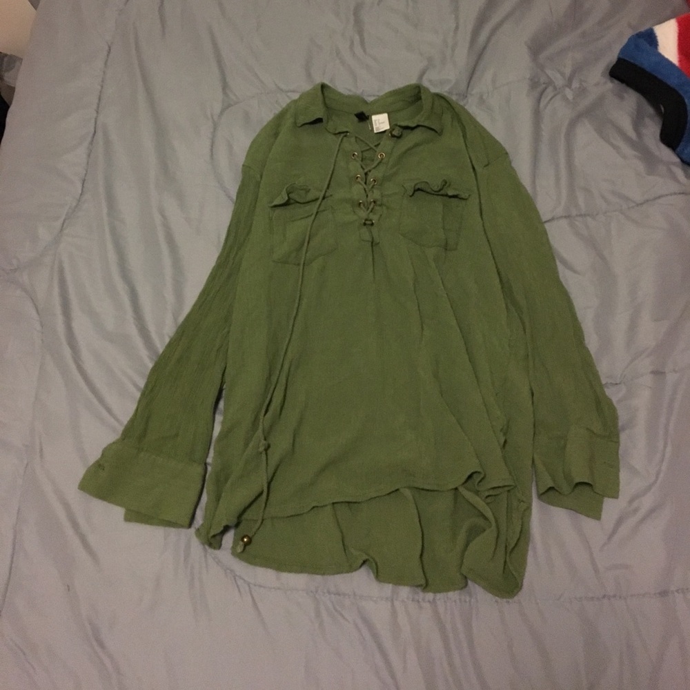 Green long sleeve