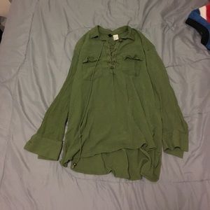 Green long sleeve