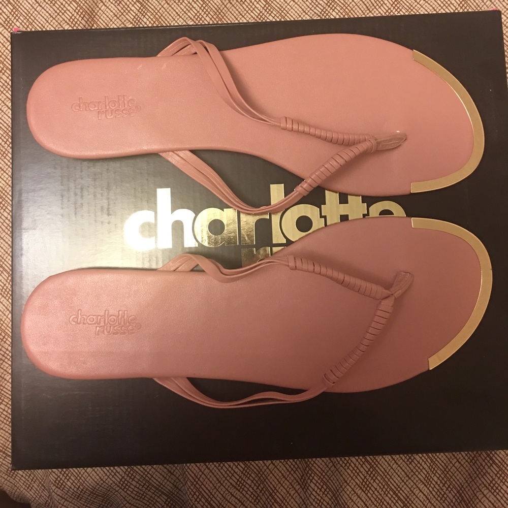Pink sandals