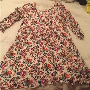 Floral mini dress