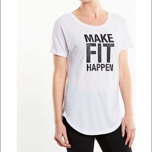 🎁DONATED Lucy Graphic Athleisure Barre/Workout Tee