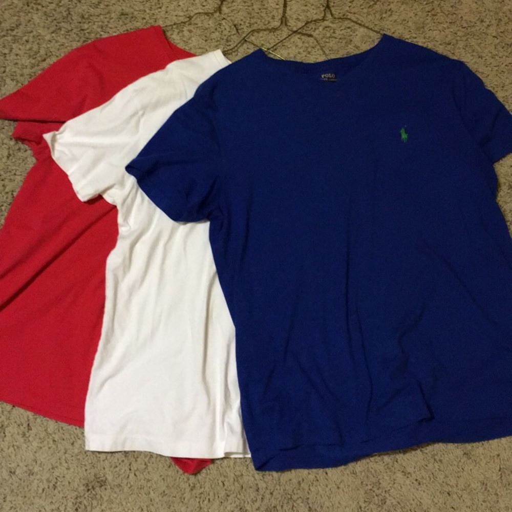 Lot of 3. Ralph Lauren T-shirts