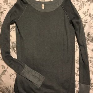 Lululemon grey reversible sweater