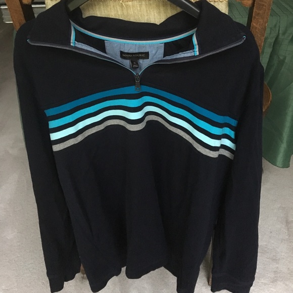 Banana Republic Other - Banana Republic Three quarter-zip sweater