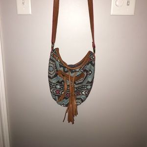 Boho cross body bag