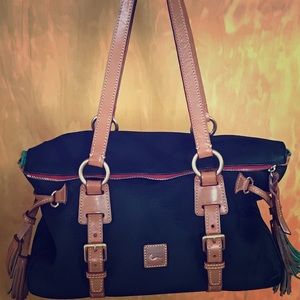 Dooney & Bourke Florentine Suede Satchel