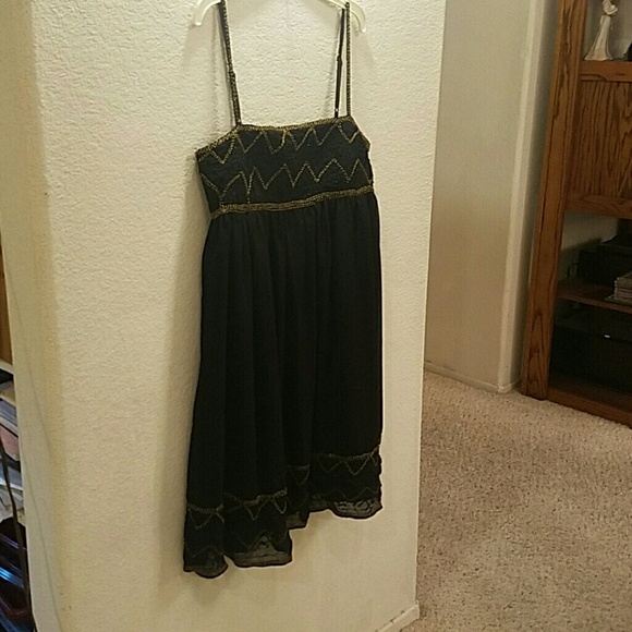 Black empire dress - Picture 2 of 5