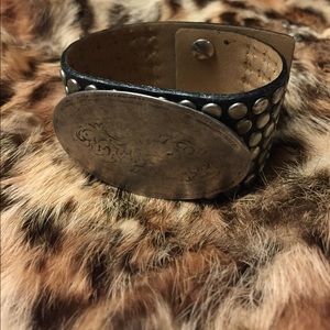 Leather wrap bracelet