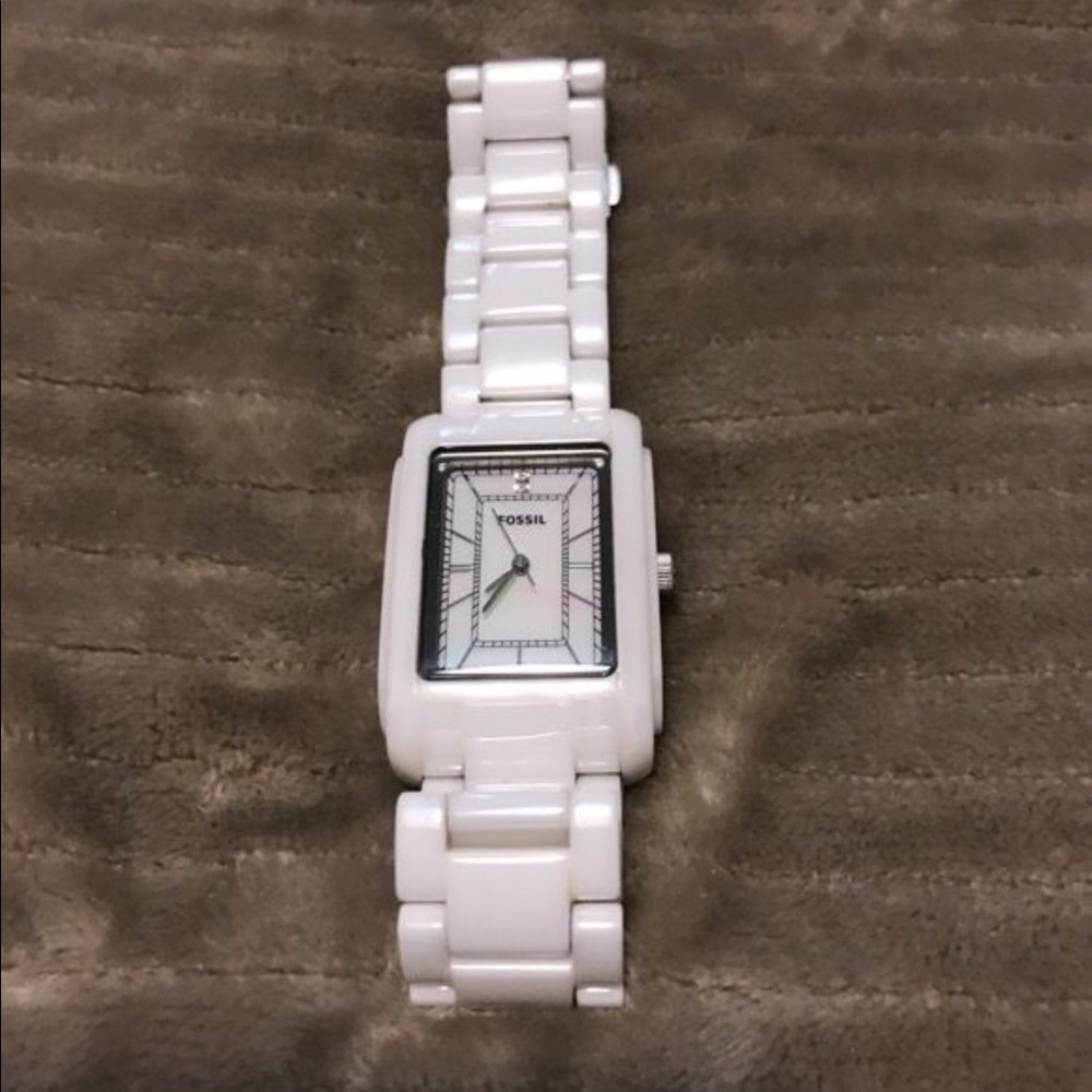 Fossil ceramic watch