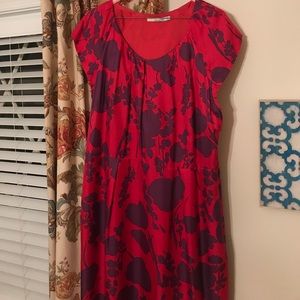 Boden Gorgeous silk dress 16R