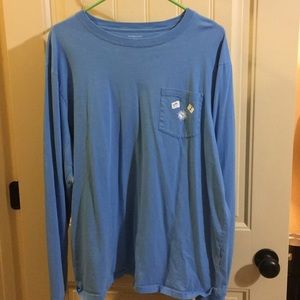 Men's southern tide LS shirt. Large