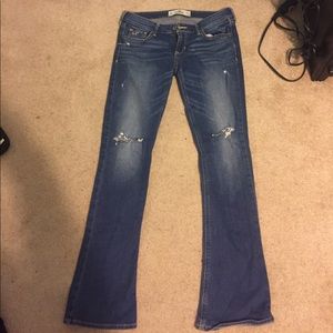 Hollister bootcut jeans size 5 short