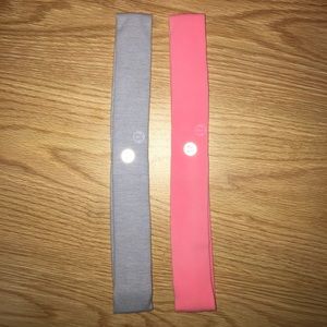 Gray & Pink LuLuLemon Headbands