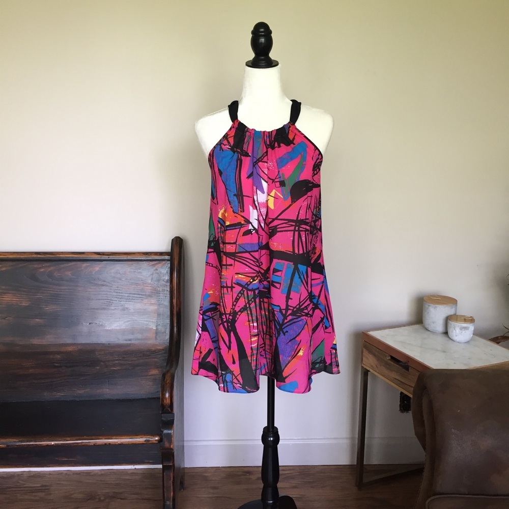 🎉 B.B. Dakota Patterned Tunic Dress