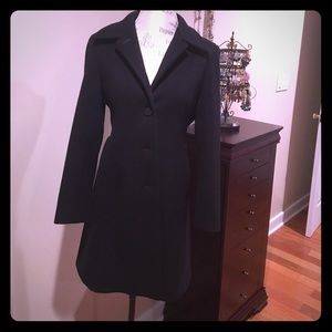 Anne Klein black pea coat