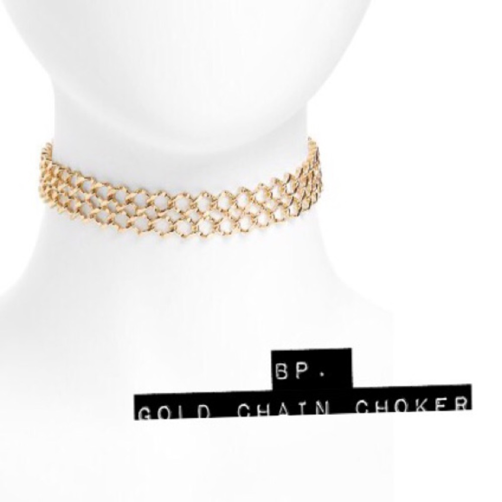 Gold Chain Choker
