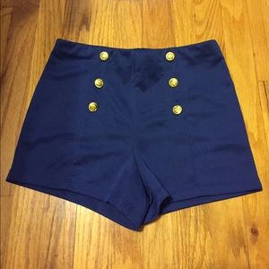 Forever 21 sailor shorts.