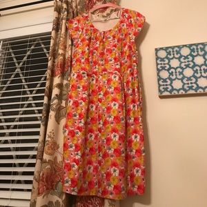 Boden Gorgeous Silk dress 16R