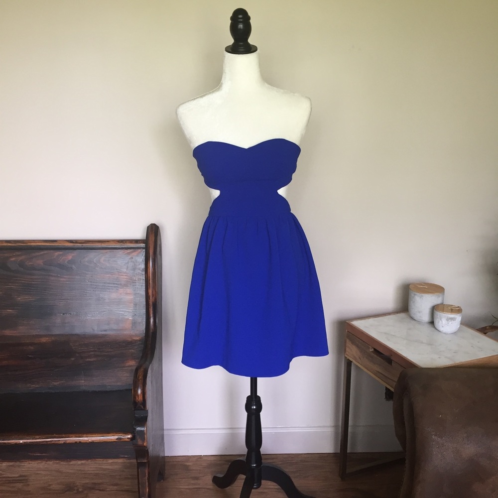 🎉 Ark & Co. Strapless Backless Dress - Picture 1 of 7
