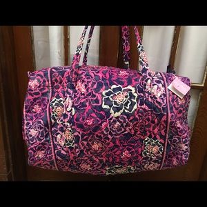 Large Vera Bradley Duffle Bag