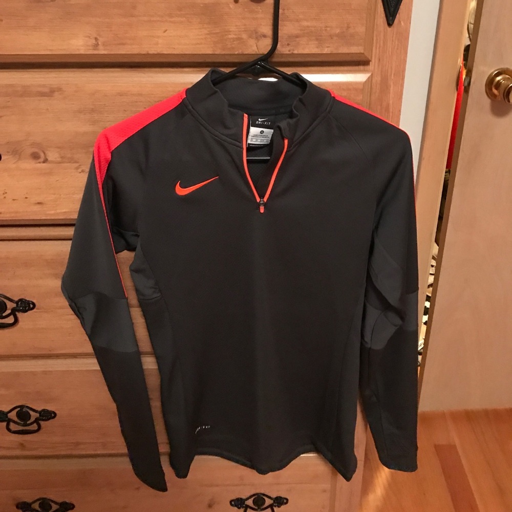 Women's  Grey Nike Pullover