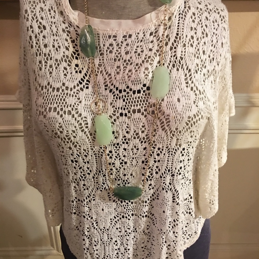 Crocheted Soft Cotton Tunic