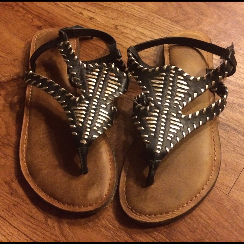 ❌❌sold❌❌ anthropologie leather sandals 8