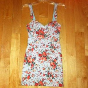 Free People floral print dress