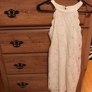 Women's Montreal Ofd white lace mini dress