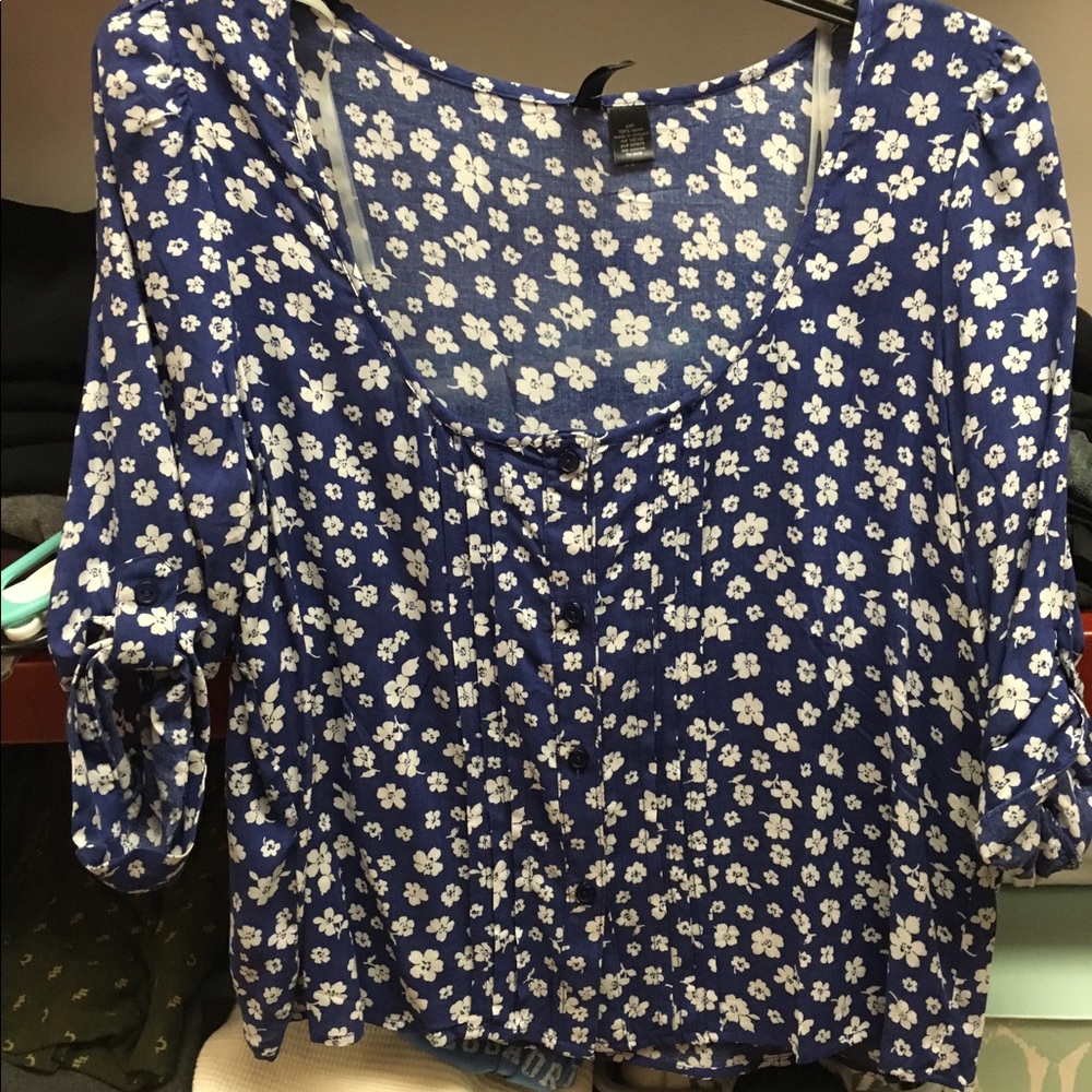 Flowy floral top