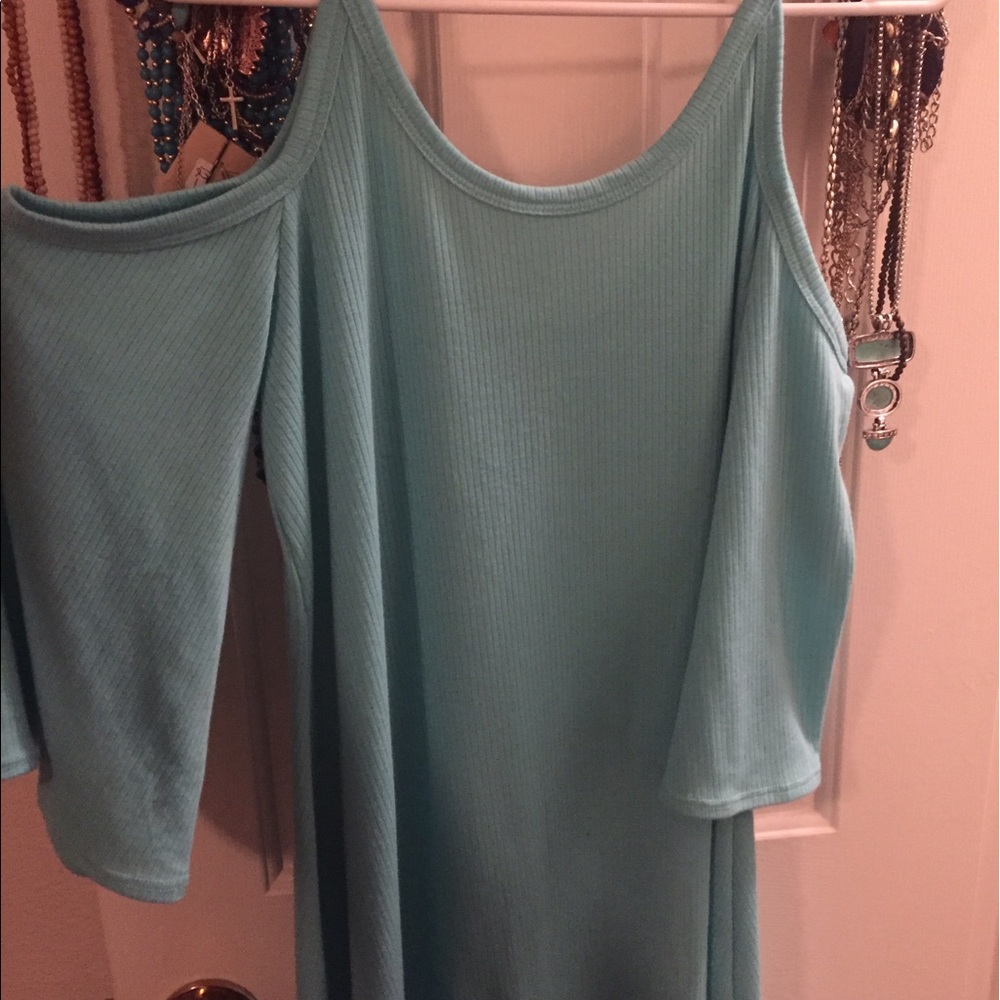 Off the shoulder dress