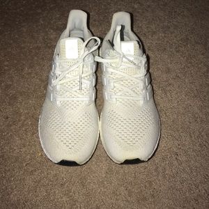 White Adidas Ultra Boost