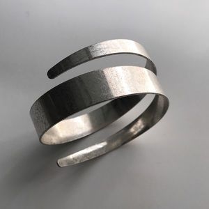 Silver Wrap Arm Cuff