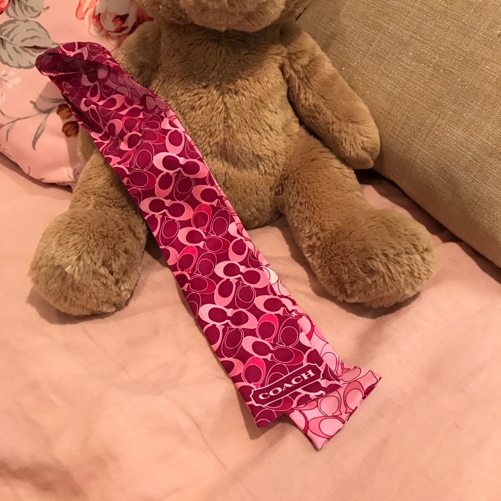Coach Silk Sash