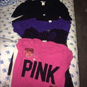 BUY ONE GET ONE BUNDLE of 4 tops and one cardigan