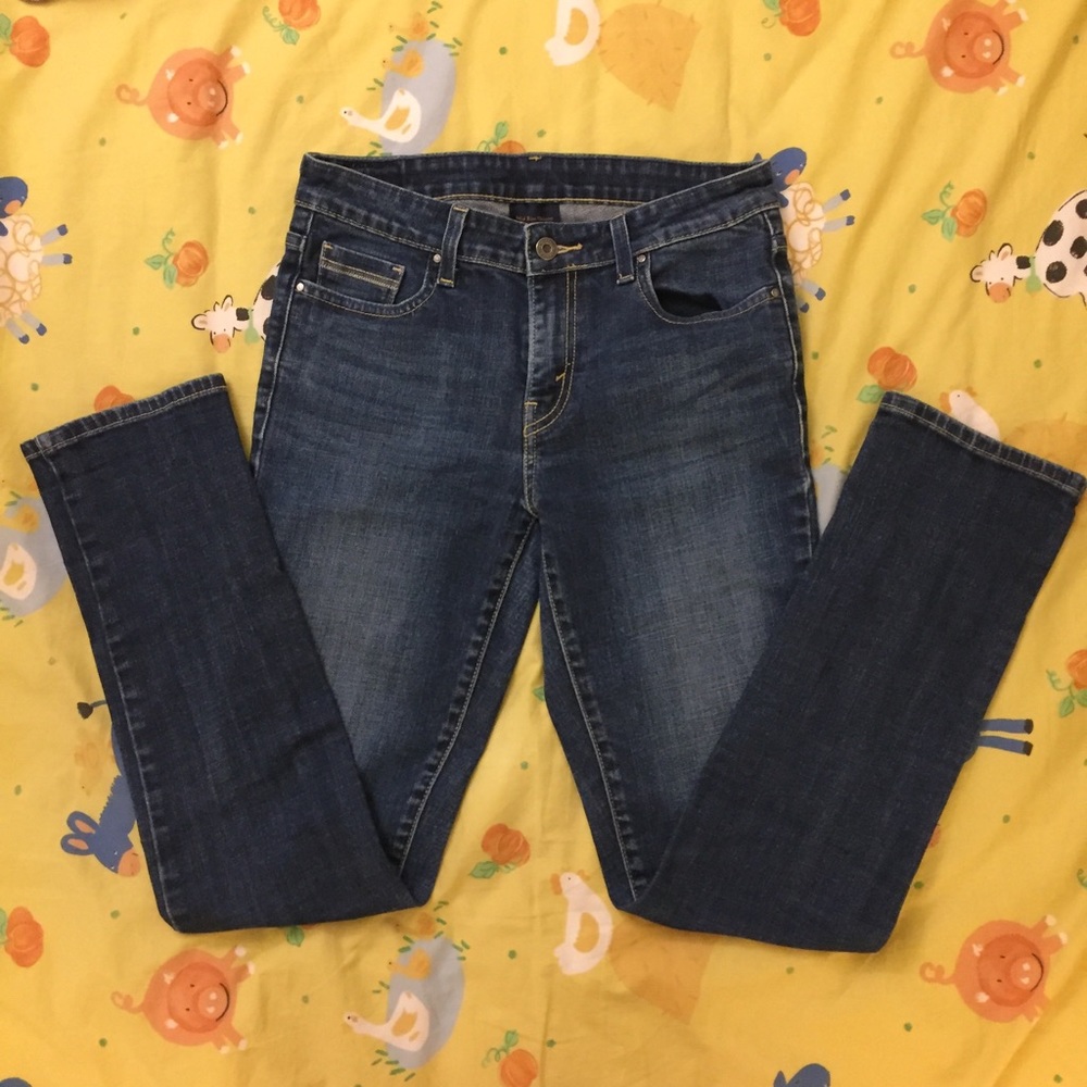 Levi's mild rise skinny jeans
