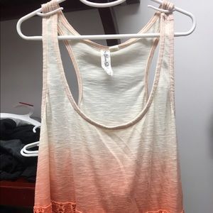 Ombré tank top