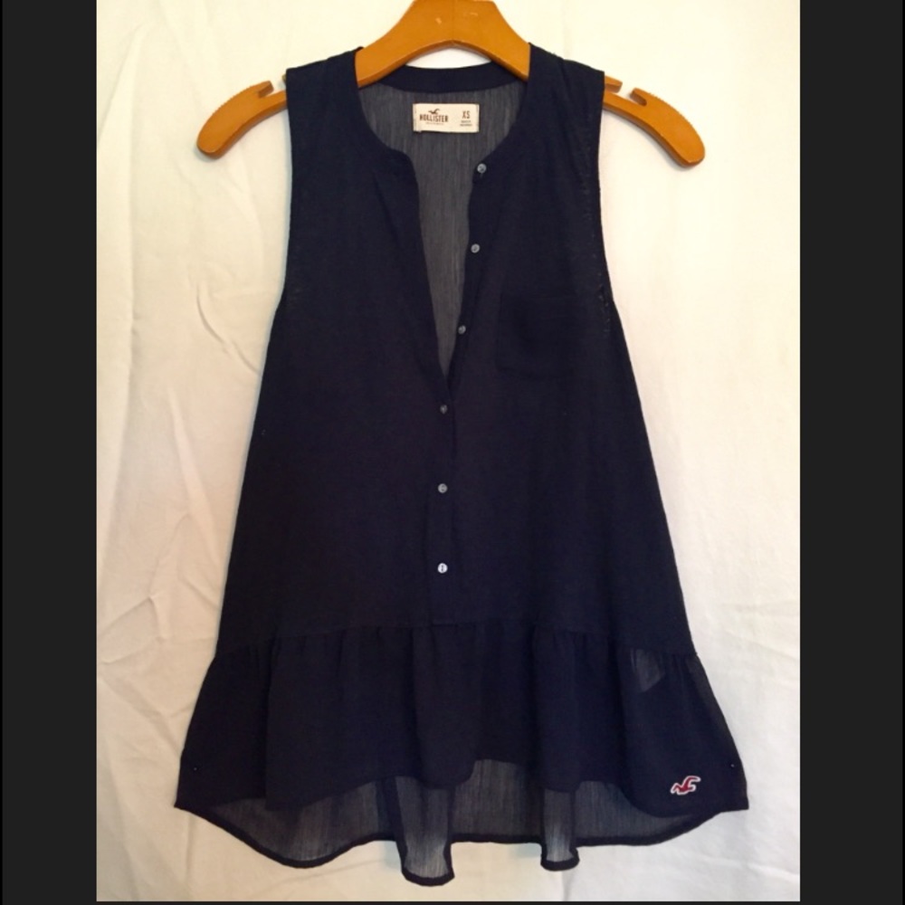 Women's Navy Blue Blouse