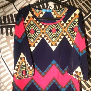 Multicolored blouse