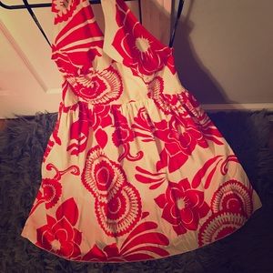 Summer Flower Halter Dress