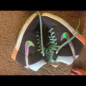 Nike dunk heel shoes