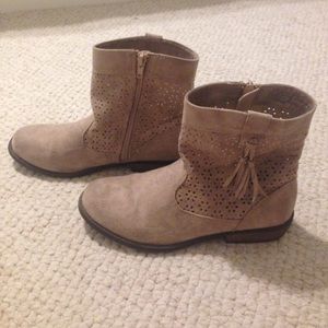 Big girl booties - size 4