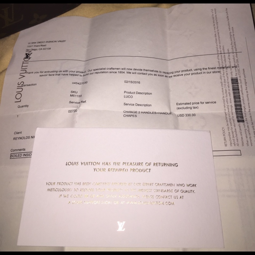 100% Authentic Louis Vuitton Luco - Picture 2 of 8